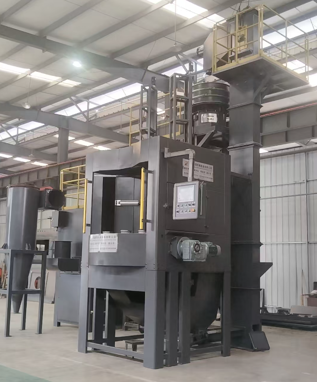 浙江转盘式喷砂机 提升圆形工件处理效率